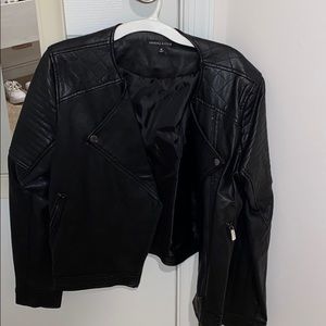 Leather jacket